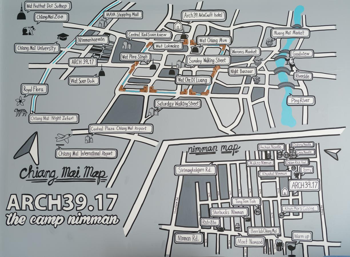 Arch39.17 Nimman Ξενοδοχείο Τσιάνγκ Μάι Εξωτερικό φωτογραφία